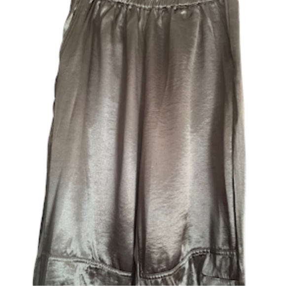 ANTHROPOLOGIE CURRENT AIR Satin Moto Jogger Pant - Picture 3 of 10